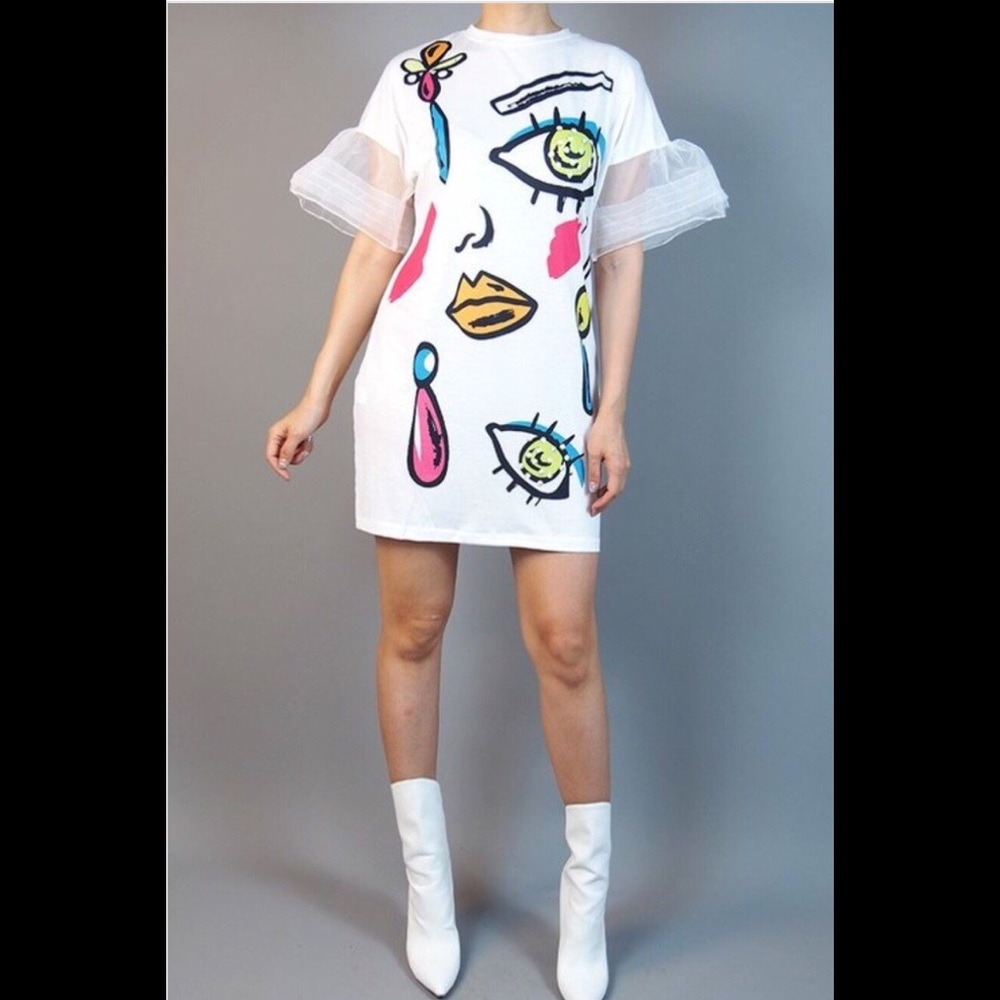 Brand 🆕- White tunic dress